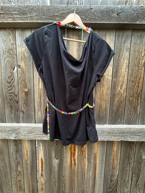 Button Chainmail Bikini T-shirt
